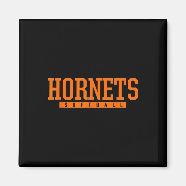 Aimant Cottondale Hornets Softll Hs  (Devant)
