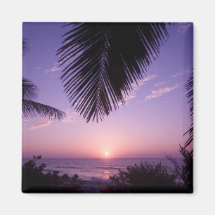 Aimant Coucher de soleil à West End, Cayman Brac, Îles Ca
