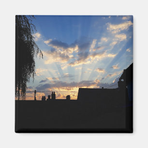 Aimant Coucher de soleil au coucher du soleil