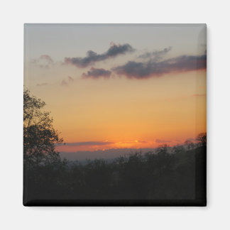Aimant - Coucher de soleil, Cadeau