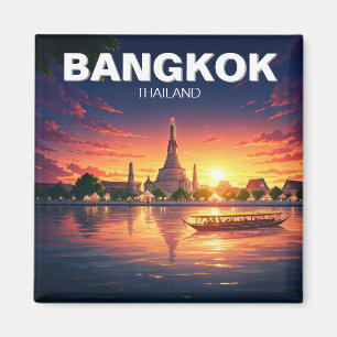 Aimant Coucher de soleil de Bangkok Wat Arun