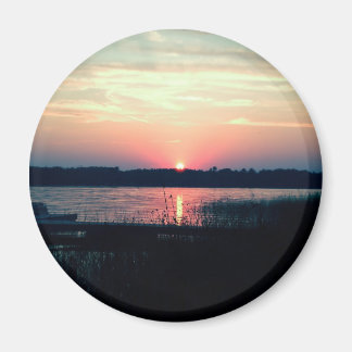Aimant Coucher de soleil du Minnesota du Nord