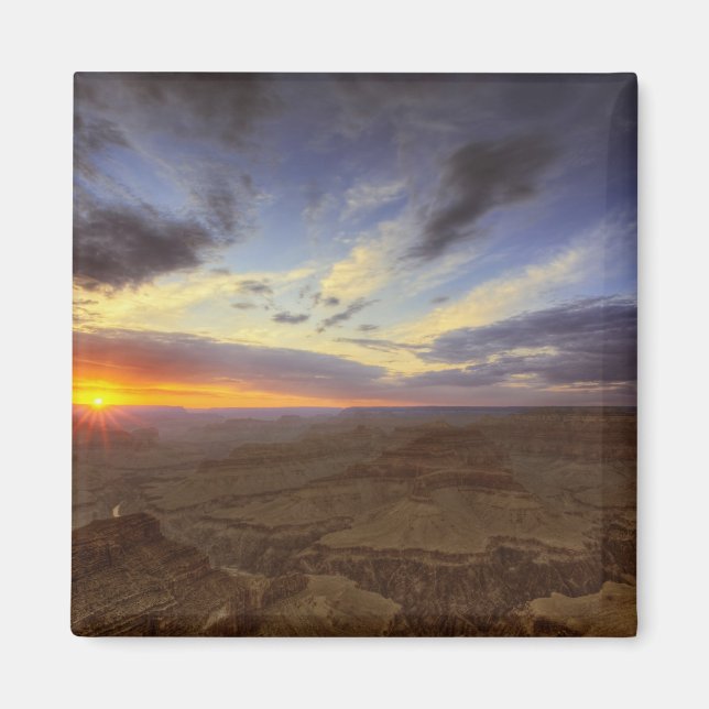 Aimant Coucher de soleil, rive sud du Grand Canyon, Grand (Devant)