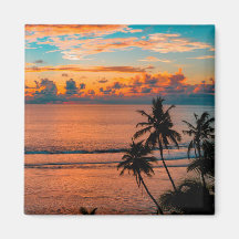 Coucher de soleil sur cette belle île Maurice