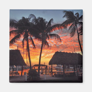 Aimant Coucher de soleil tropical Florida Keys