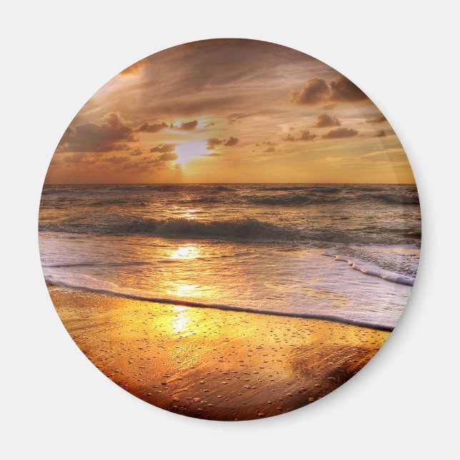 Aimant Coucher du soleil (Devant)