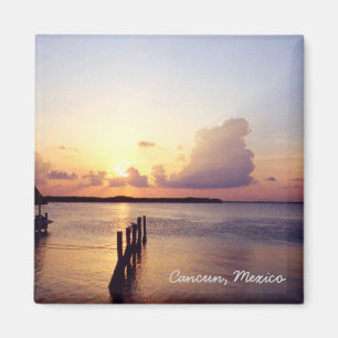 Aimant Coucher du soleil dans Cancun