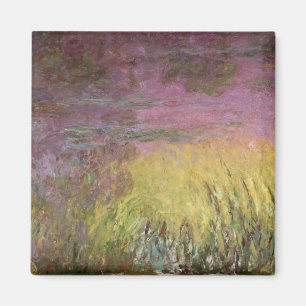 Aimant Coucher du soleil de nénuphars de Claude Monet ,