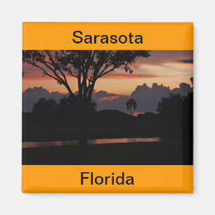 Aimant Coucher du soleil de Sarasota, la Floride
