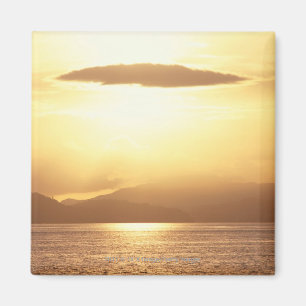 Aimant Coucher du soleil d'océan