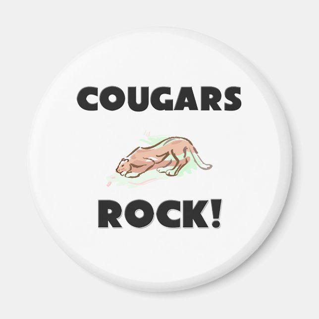 Aimant Cougars Rock (Devant)