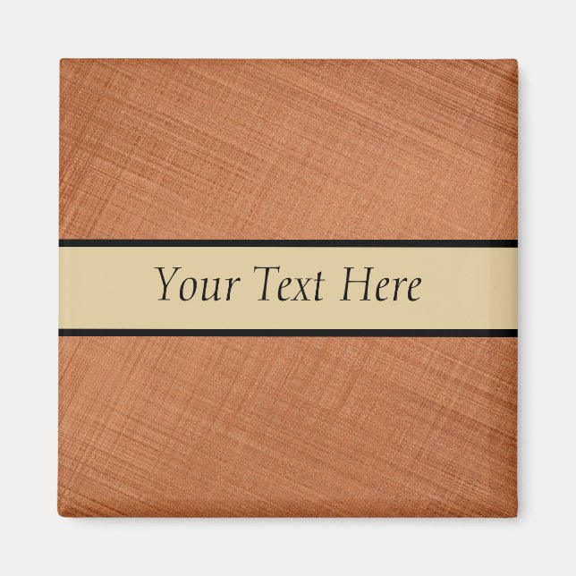 Aimant Couleur cuivre (Devant)