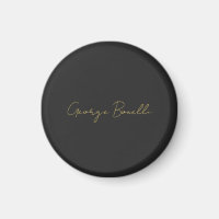 Couleur or gris classique Personnaliser personnell