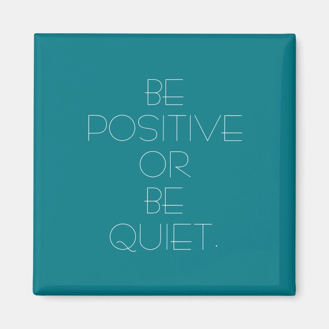 Aimant Couleur personnalisée positive (Devant)