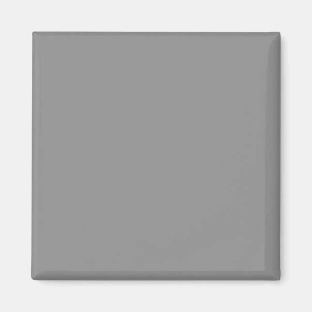 Aimant Couleur solide gris-blanc | Classic Elegant (Devant)