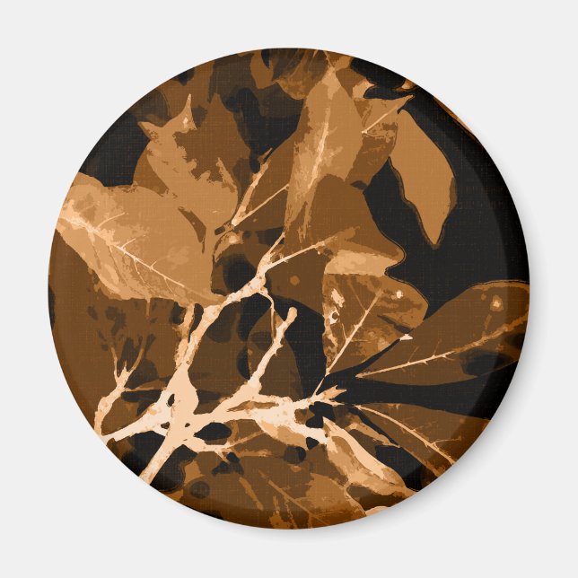 Aimant Couleurs d'automne, feuille 6 (Devant)