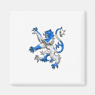 Aimant Couleurs de la Croix de Saint Andrew de Rampant au
