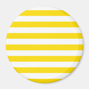 Aimant Couleurs de tendance blanc jaune Modèle