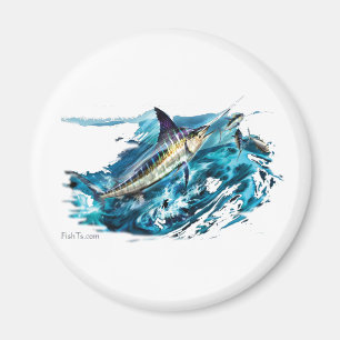 Aimant Coup de projectile sur Marlin avec du thon