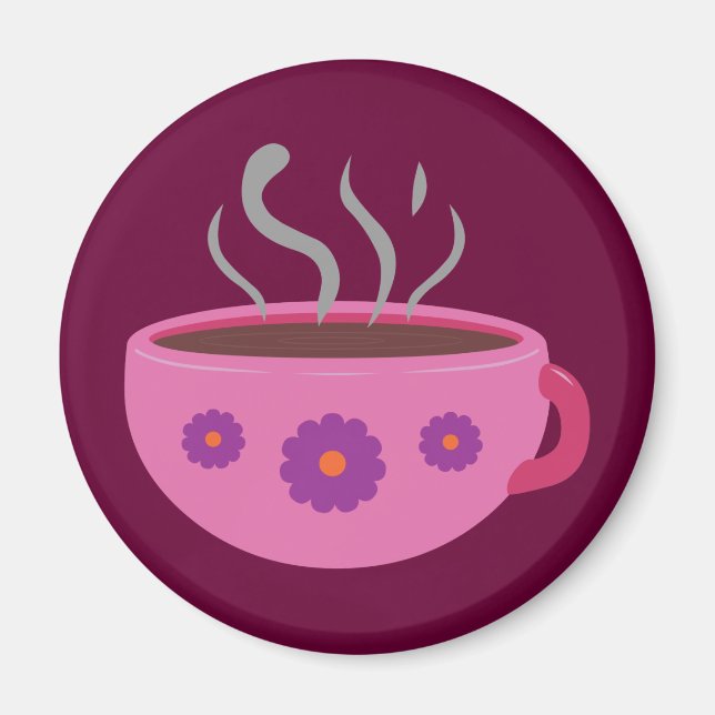 Aimant Coupe chaude de café (Devant)