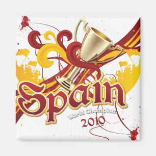 Aimant Coupe du monde de l'Espagne 2010