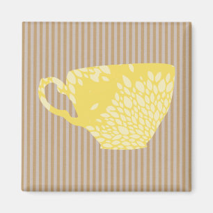 Aimant Coupe et rayures modernes