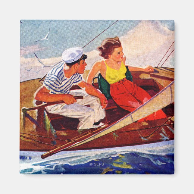 Aimant Couple Sailing (Devant)