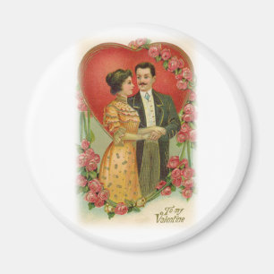 Aimant Couples victoriens de Valentine