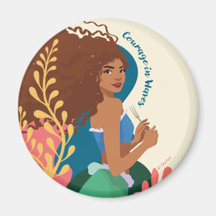 Aimant Courage Ariel en vagues