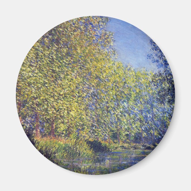 Aimant Courbe de l'Epte près de Giverny par Claude Monet (Devant)