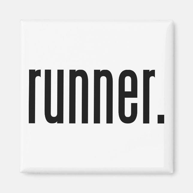 Aimant coureur. (Devant)