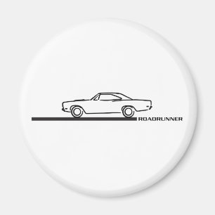 Aimant Coureur de route Plymouth 1968