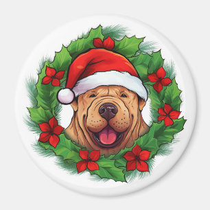 Aimant Couronne chinoise Shar-Pei