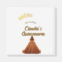 Couronne de princesse orange pour quinceanera anni
