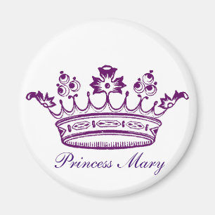 Aimant Couronne royale pourpre