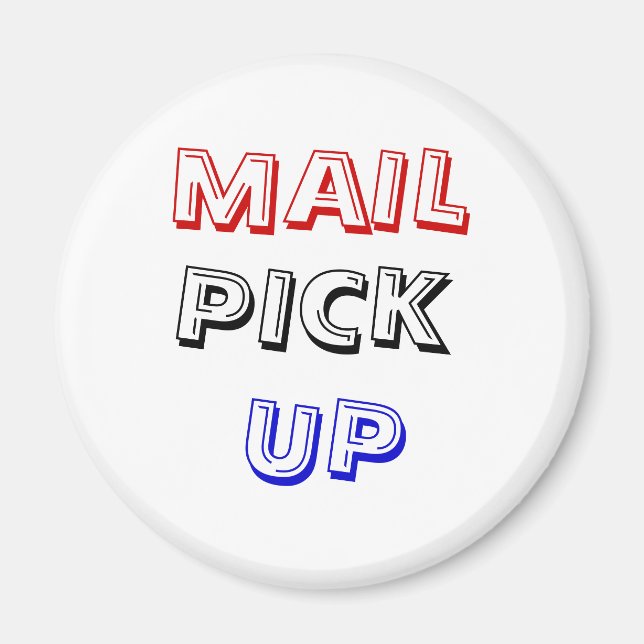 AIMANT COURRIER, CHOISIR, HAUT (Devant)