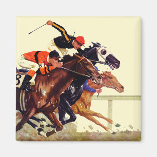 Aimant Course de Thoroughbred
