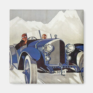 Aimant Course routière vintage