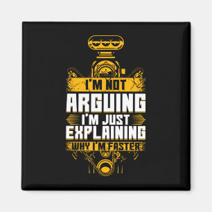Aimant Courses de bateaux-dragster pour hommes embarcatio