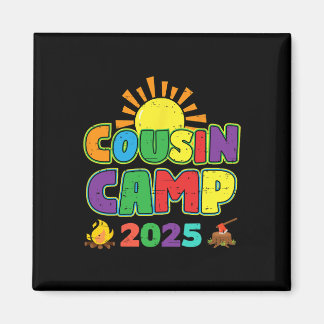 Aimant Cousin Camp 2025 Vacances en famille Camping été C
