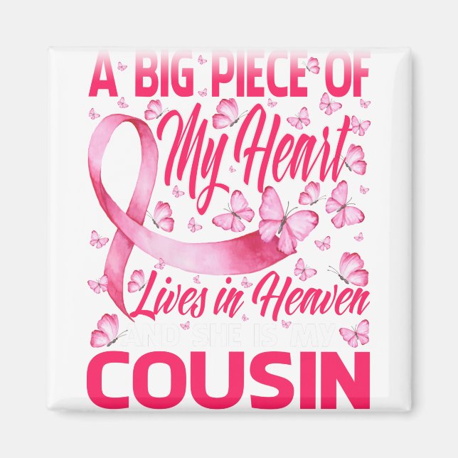 Aimant Cousin Dans Le Ciel Papillon Awesome Cancer Du Sei (Devant)