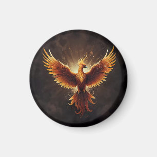 Aimant Coussin Phénix Ardente