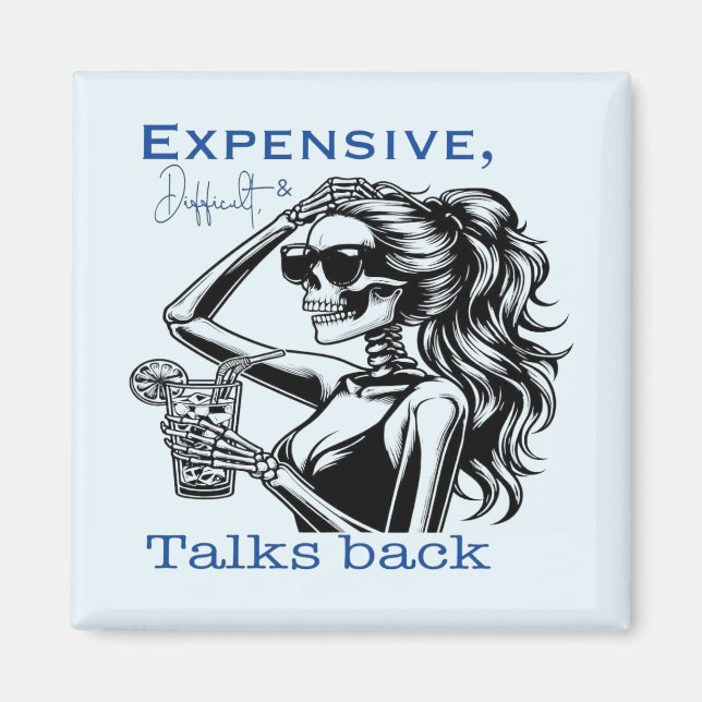 Aimant Coûteux, difficile et discussions en arrière (Devant)