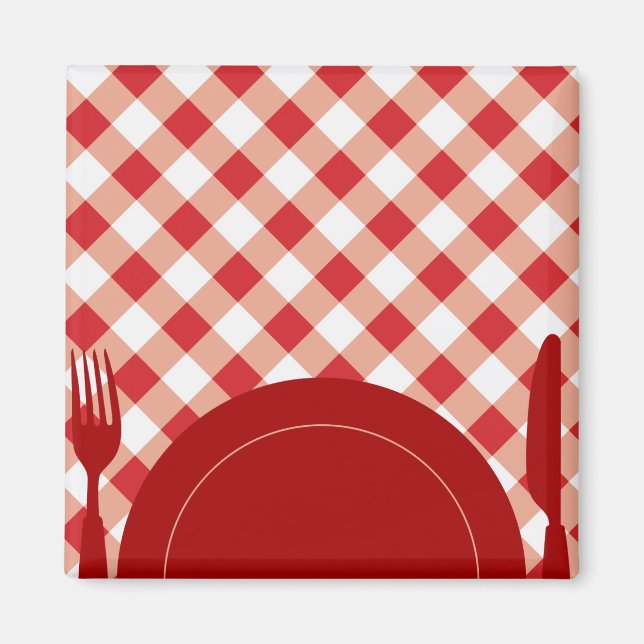 Aimant Couverts & Plats (Devant)