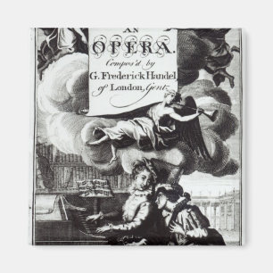 Aimant Couverture de la musique de feuille pour Jules