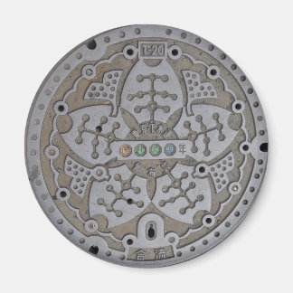 Aimant Couverture de trou de mantrou de Tokyo