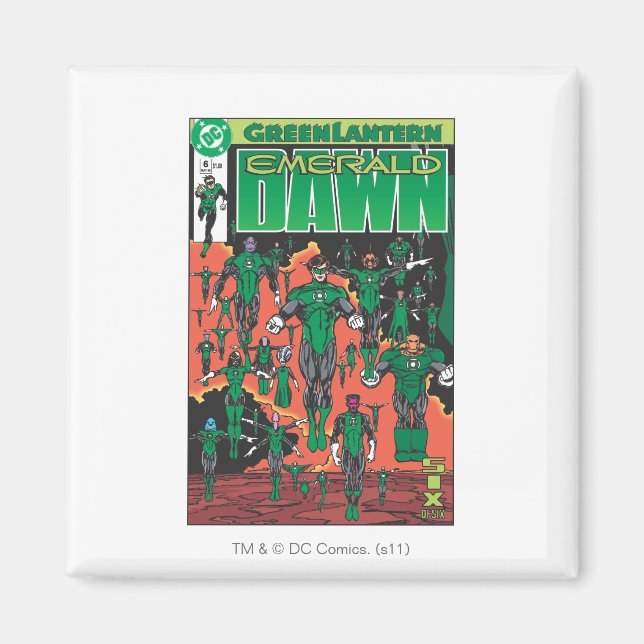 Aimant Couverture Emerald Dawn (Devant)