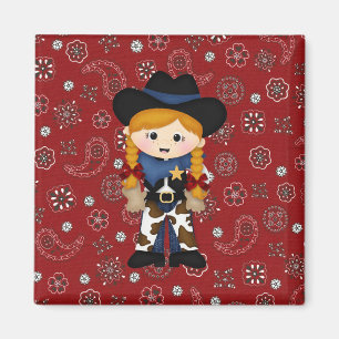 Aimant Cow-girl