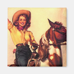 Aimant Cow-girl