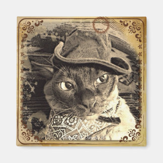 Aimant Cowboy Chat 3